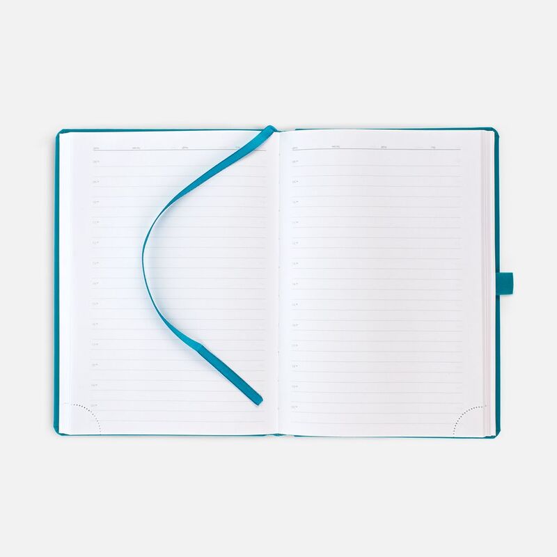 Ежедневник Favor Gold, недатированный, бирюзовый арт.17945.49