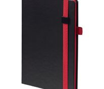 Ежедневник Ton Black, недатированный, черный с красным арт.19195.35