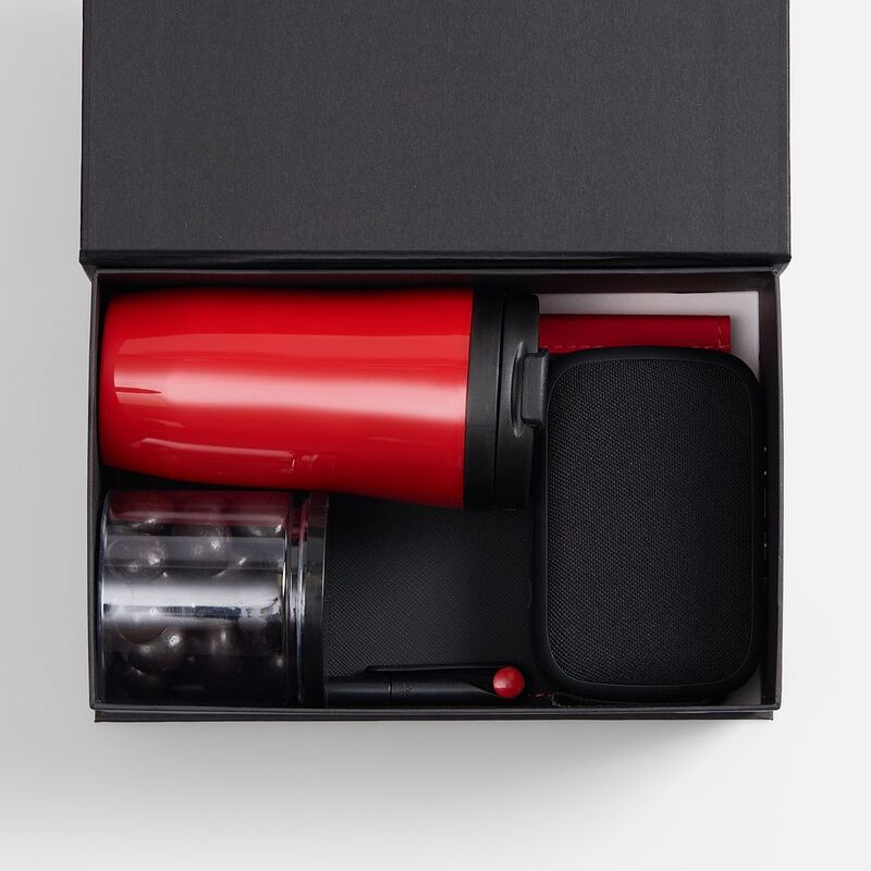 Набор Nice Twice Underway, черный с красным арт.19890.35