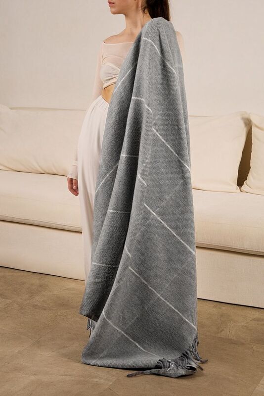 Плед &laquo;Шамони&raquo;, серый арт.16317.10