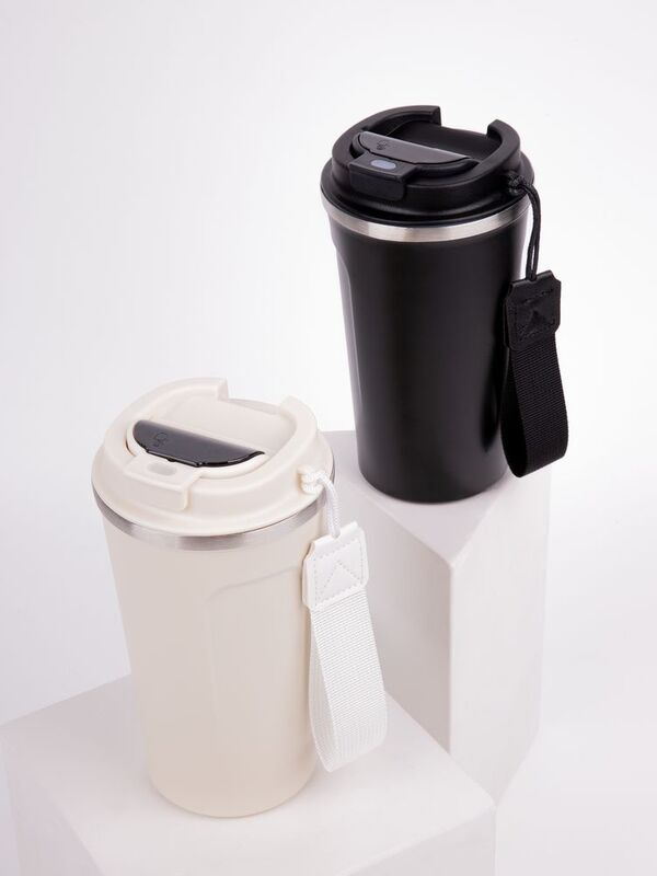 Смарт-стакан с заменяемой батареей tellMug, ver.2, черный арт.16325.30