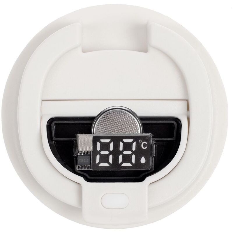 Смарт-стакан с заменяемой батареей tellMug, ver.2, молочно-белый арт.16325.60