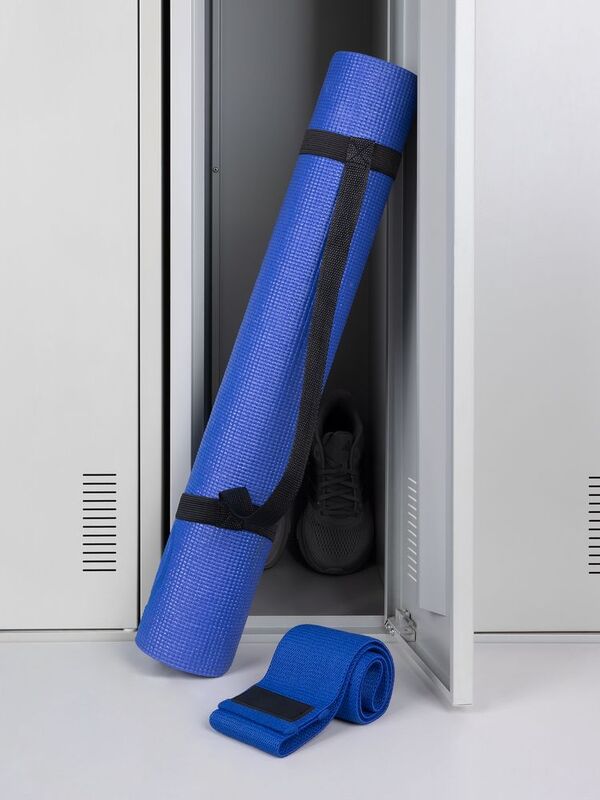 Коврик для фитнеса Flatland, синий арт.16521.40