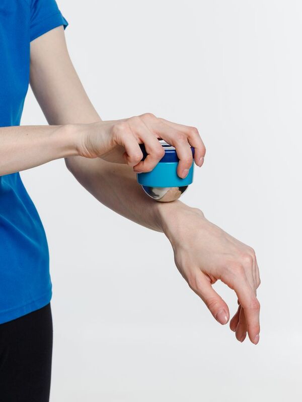 Шариковый ролик-массажер Blobus, синий с голубым арт.16326.40