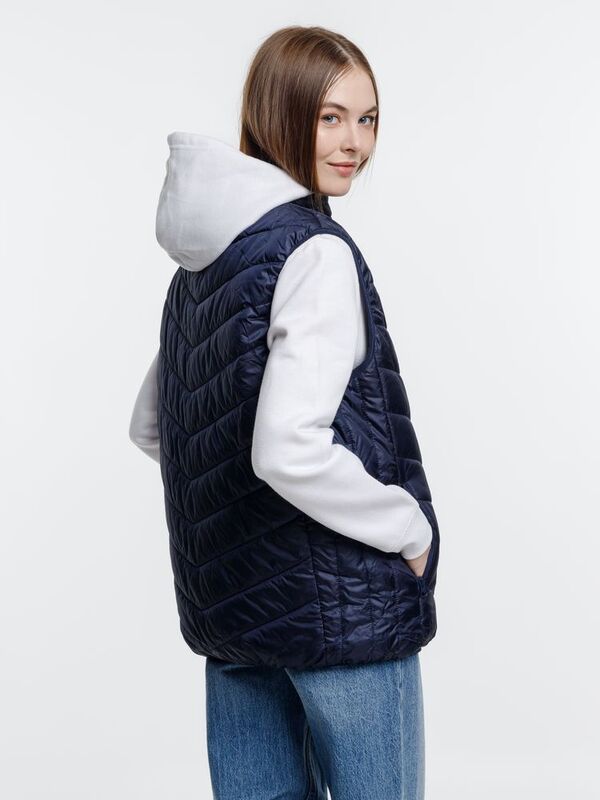 Жилет с подогревом Thermalli Valmorel, темно-синий арт.16333.40