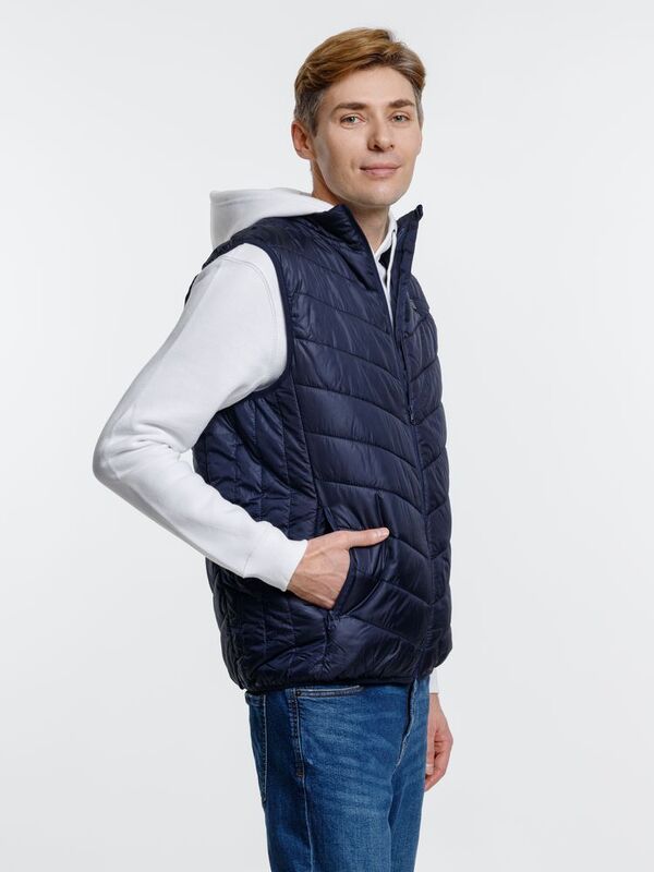 Жилет с подогревом Thermalli Valmorel, темно-синий арт.16333.40