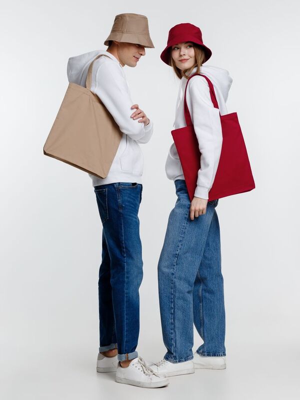 Холщовая сумка Avoska, бордовая арт.11293.55