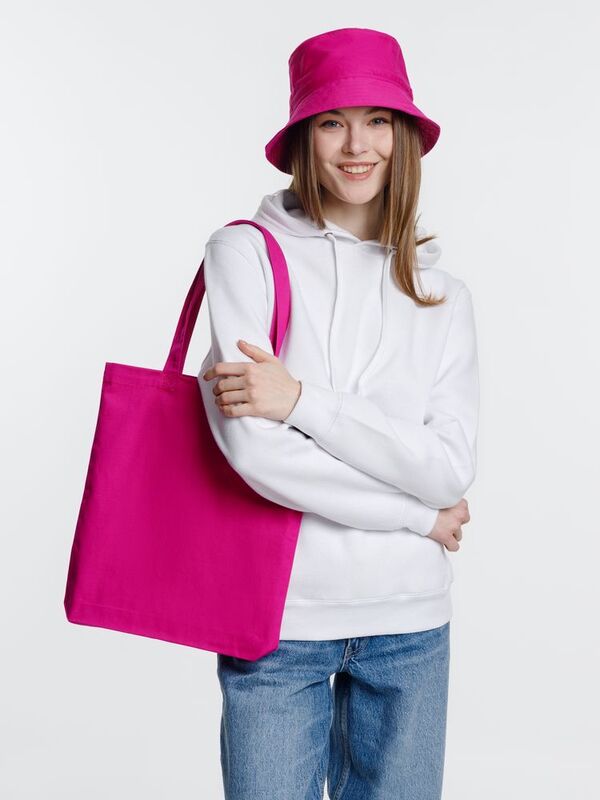 Холщовая сумка Avoska, ярко-розовая (фуксия) арт.11293.57