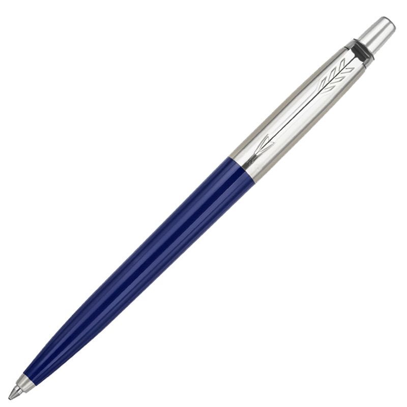 Ручка шариковая Parker Jotter Originals Navy Blue Chrome CT, темно-синяя арт.16606.40