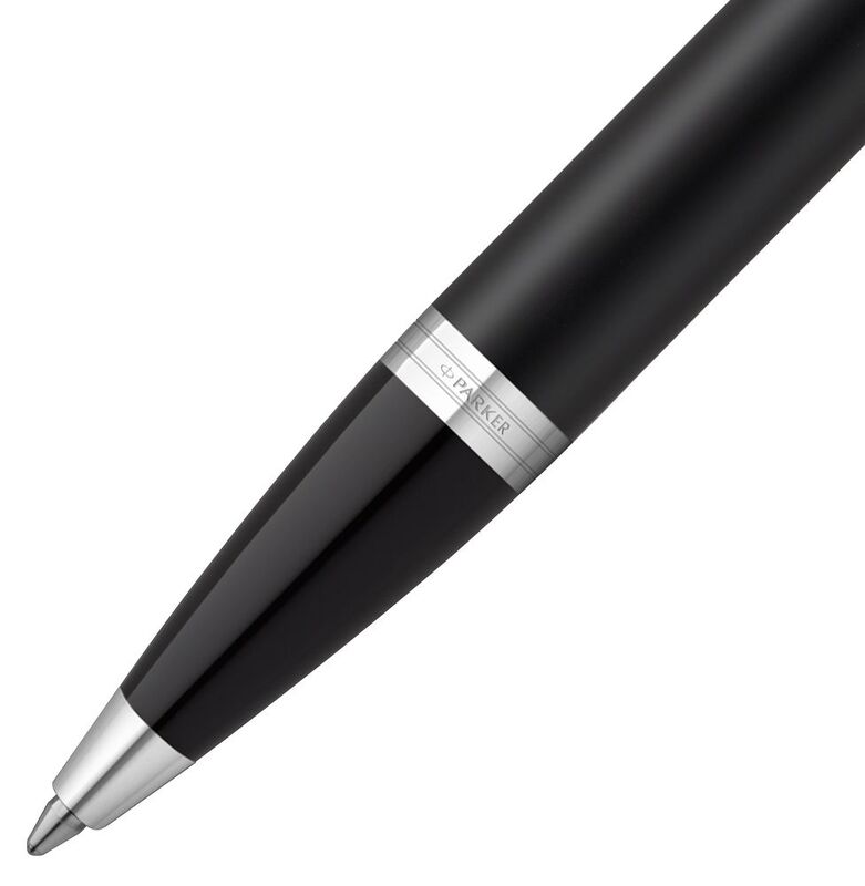 Ручка шариковая Parker IM Essential Muted Black CT, черная арт.16616.30