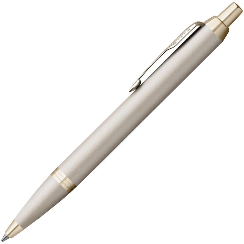 Ручка шариковая Parker IM Professionals Monochrome Champagne, золотистая арт.16621.00