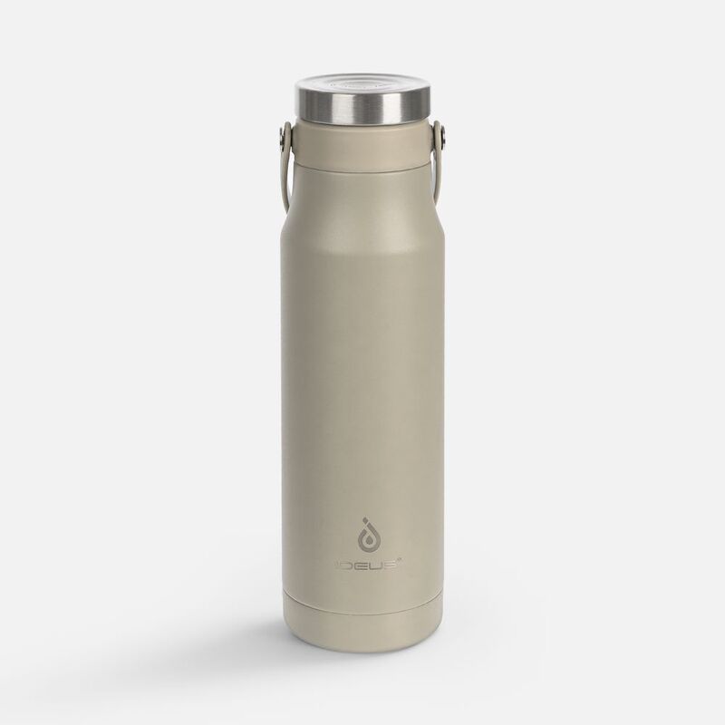 Термобутылка Tateyama, серо-бежевая арт.16414.10