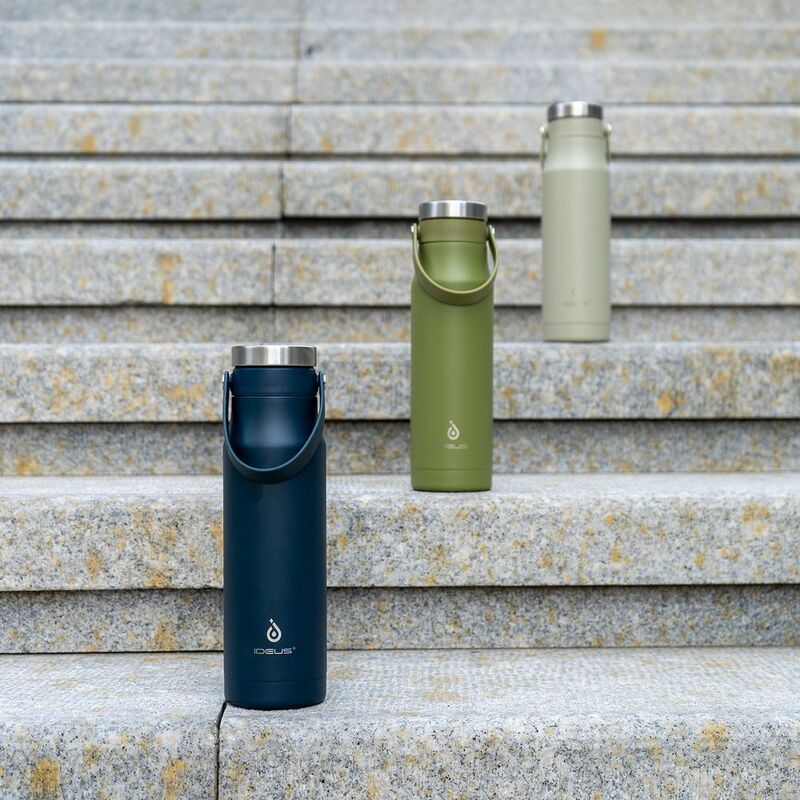 Термобутылка Tateyama, серо-бежевая арт.16414.10