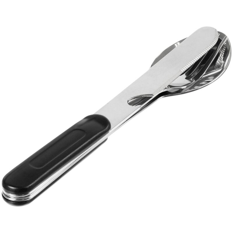 Набор походных столовых приборов Campsite, черный арт.17744.30