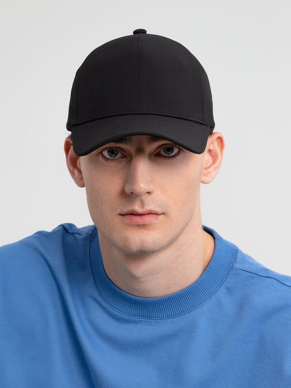 Бейсболка Kosmos, черная арт.17747.30