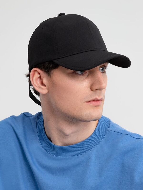 Бейсболка Kosmos, черная арт.17747.30