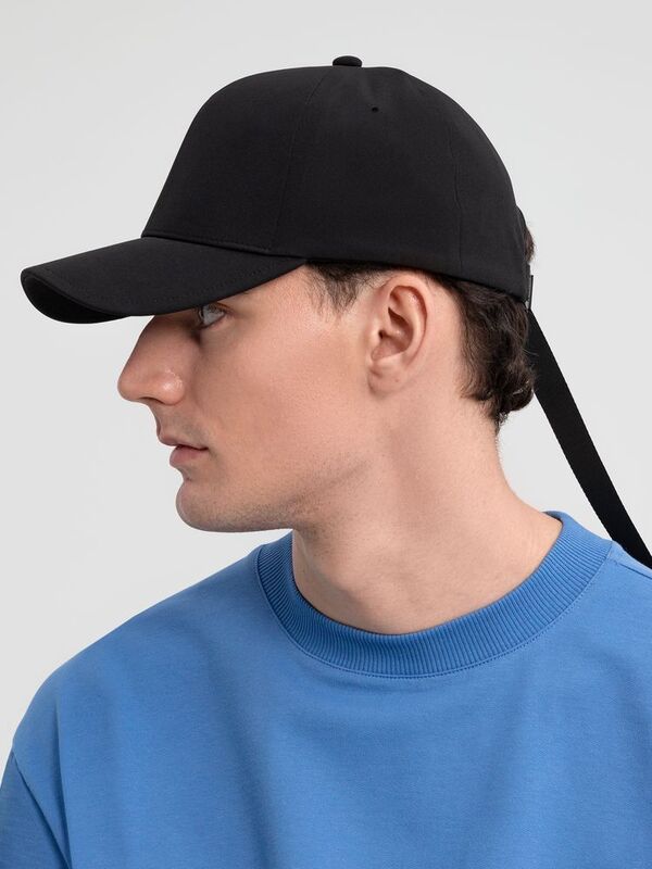 Бейсболка Kosmos, черная арт.17747.30