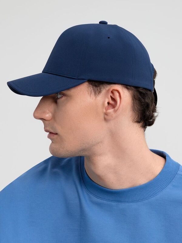 Бейсболка Kosmos, темно-синяя арт.17747.40