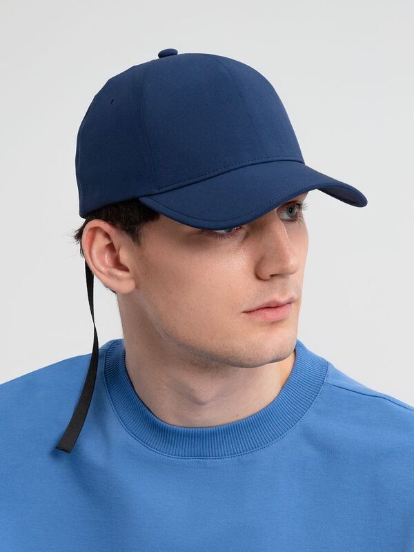 Бейсболка Kosmos, темно-синяя арт.17747.40