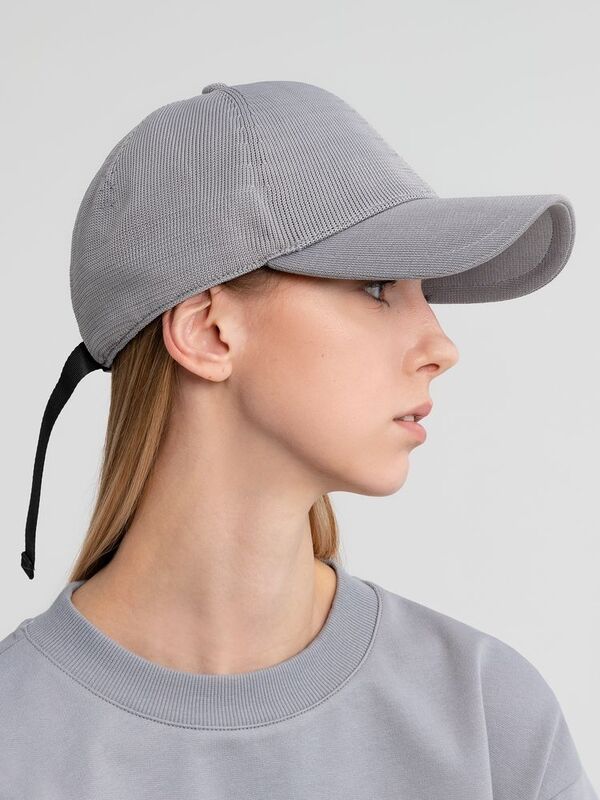 Бейсболка Dogoni, серая арт.17750.10