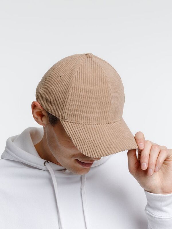 Бейсболка Soft Core, бежевая арт.16934.11