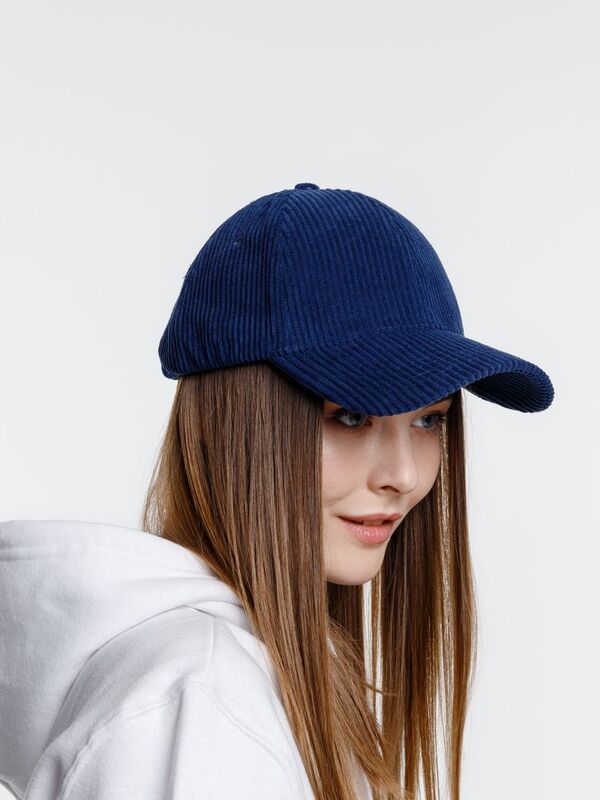 Бейсболка Soft Core, темно-синяя арт.16934.40