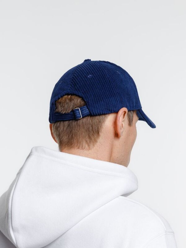 Бейсболка Soft Core, темно-синяя арт.16934.40