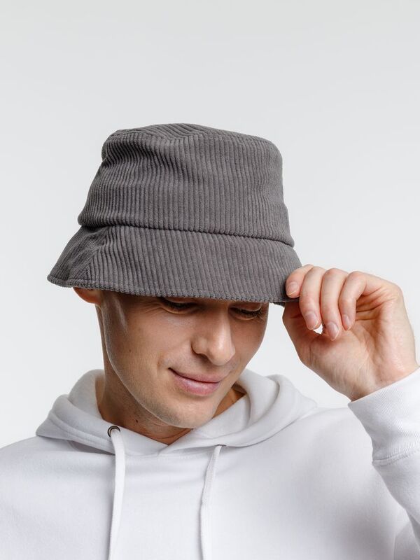 Панама Soft Core, серая арт.16935.10