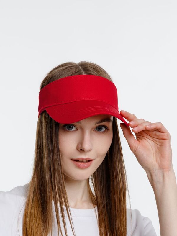 Козырек Viseros, красный арт.16936.50