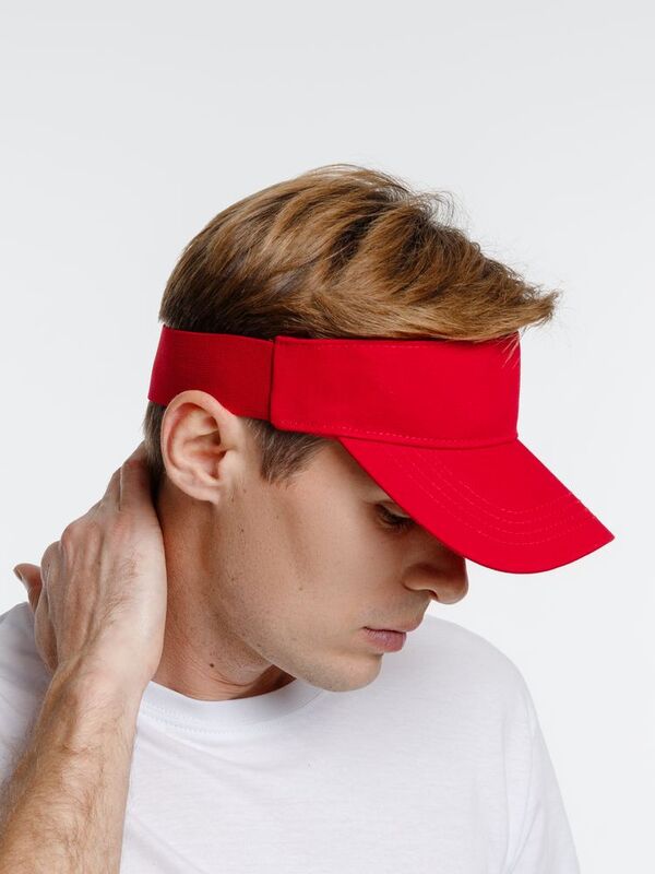 Козырек Viseros, красный арт.16936.50