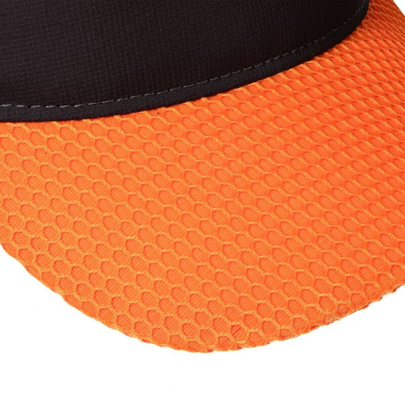 Козырек Grand Slam, темно-серый с оранжевым арт.16937.12