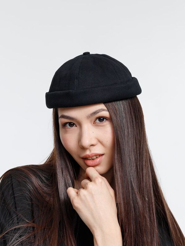 Кепка без козырька Marinero, черная арт.16938.30