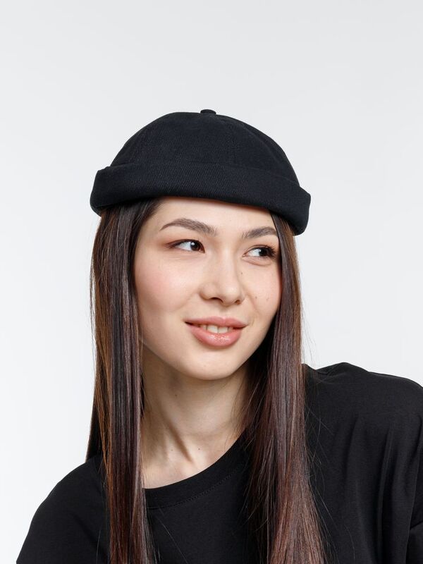 Кепка без козырька Marinero, черная арт.16938.30