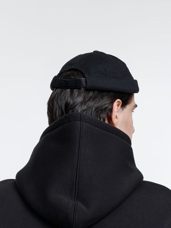 Кепка без козырька Marinero, черная арт.16938.30