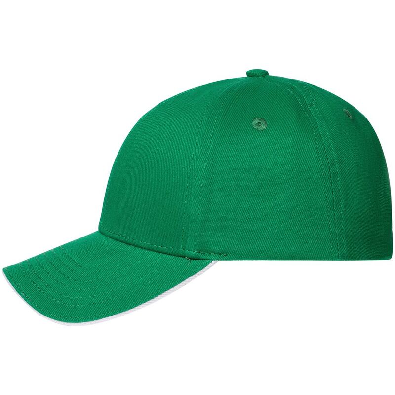 Бейсболка Spiker, зеленая с белым арт.16939.96