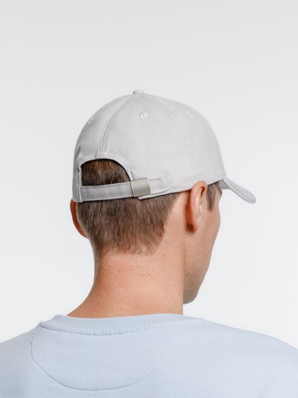 Бейсболка Spiker, серая с белым арт.16939.16