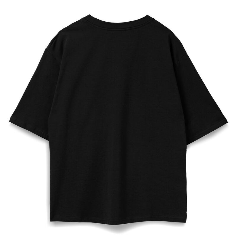 Футболка оверсайз унисекс Base Space, черная арт.16614.30