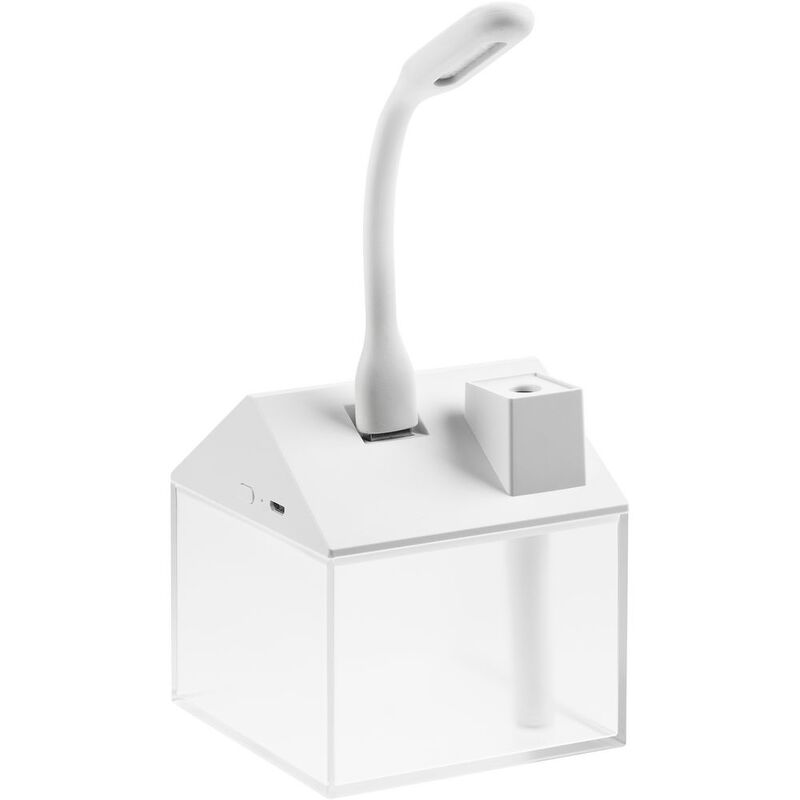 Настольный увлажнитель Arioso с вентилятором и лампой, белый арт.16387.60