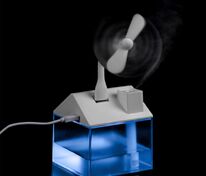 Настольный увлажнитель Arioso с вентилятором и лампой, белый арт.16387.60