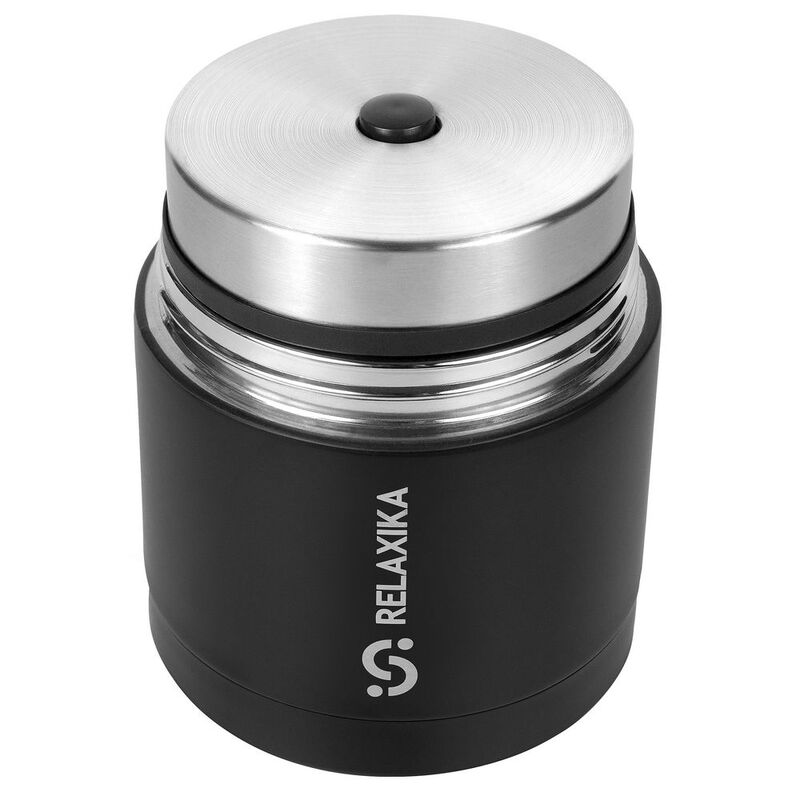 Термос для еды Relaxika 500, черный арт.15474.30