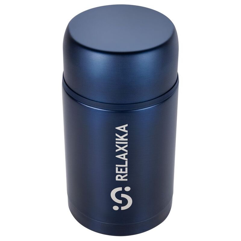 Термос для еды Relaxika 1000, темно-синий арт.15476.43