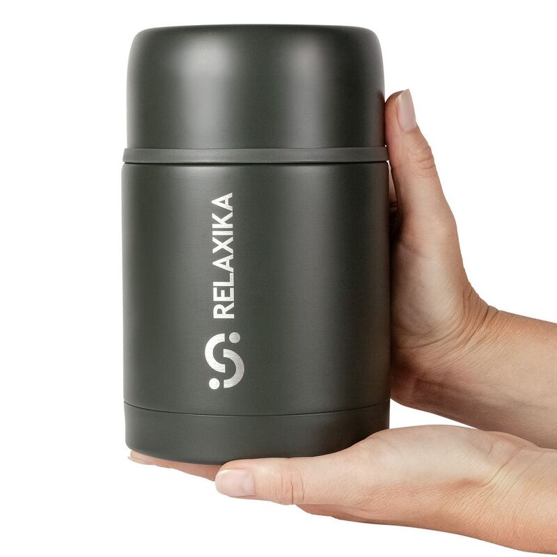 Термос для еды Relaxika 700, хаки арт.15475.98