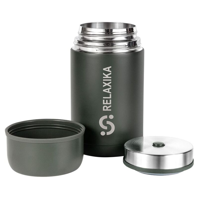 Термос для еды Relaxika 1000, хаки арт.15476.98