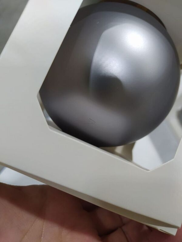 Оформительский шар Finery, 10 см, матовый серебристый арт.17681.10