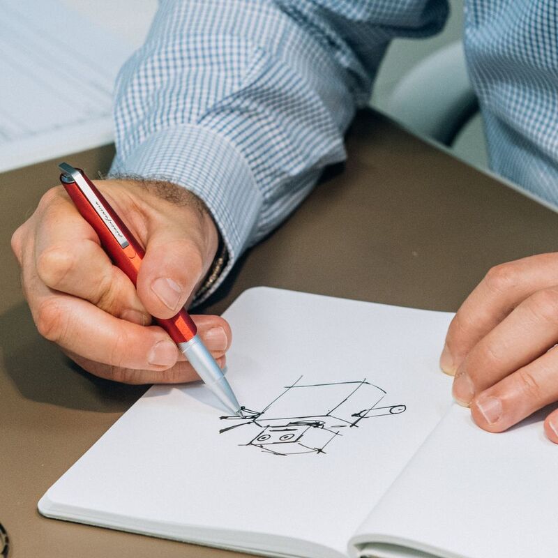 Роллер PF Go, красный арт.16439.50