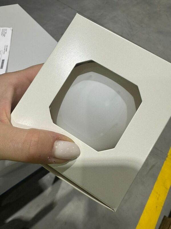 Оформительский шар Finery, 10 см, матовый белый арт.17681.60