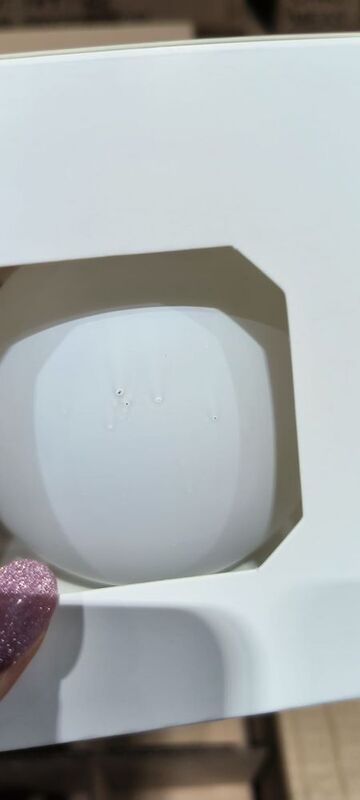 Оформительский шар Finery, 10 см, матовый белый арт.17681.60