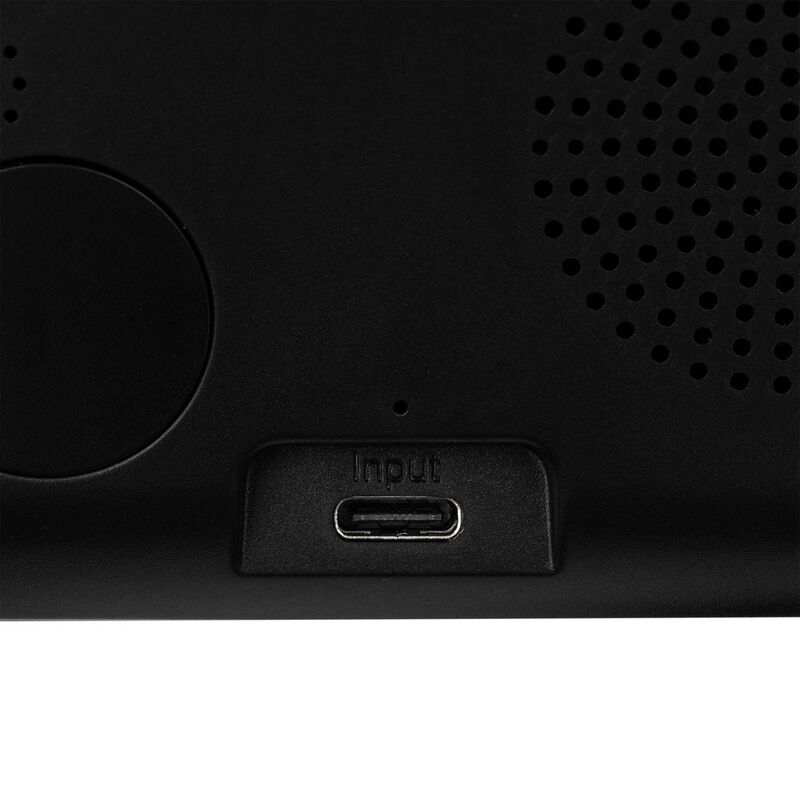 Станция беспроводной зарядки с часами Electron, ver.2, черная арт.16343.30