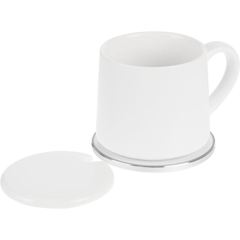 Кружка с подогревом и беспроводной зарядкой dualBase ver. 2.0 Matt, белая арт.16345.60