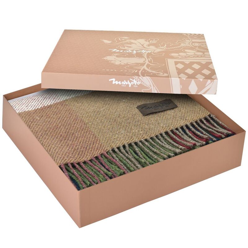 Плед Arequipa, бордовый с бежевым арт.19020.56